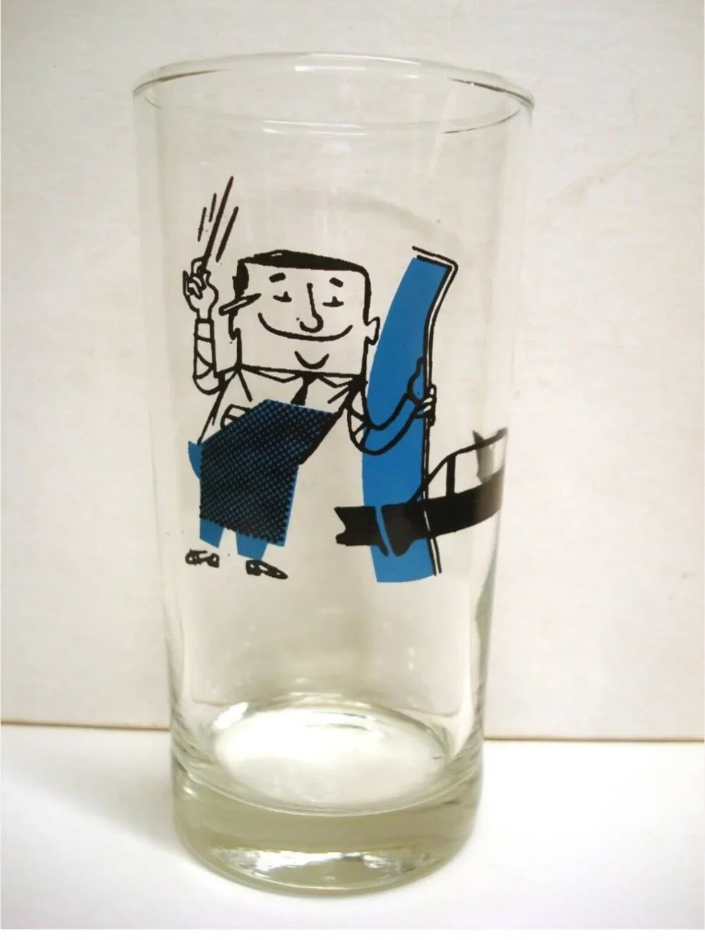 Vintage Safelite AutoGlass Drinking Glass Tumber, Set of 2, circa 1970's